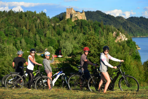 Wycieczka rowerowa - Jezioro Czorsztyńskie